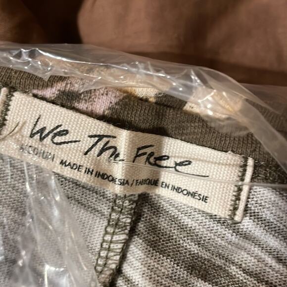 Free People Floral Camisole in Olive and Yellow - Picture 6 of 9